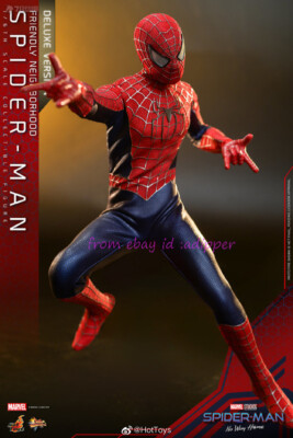 HT Mms662 1/6 Friendly Neighborhood Spider-Man Deluxe Edition