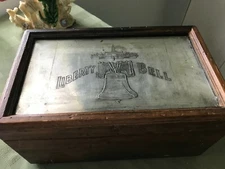 Thorens LIBERTY BELL Bicentennial Automatic Music Box with 5 Metal Discs 