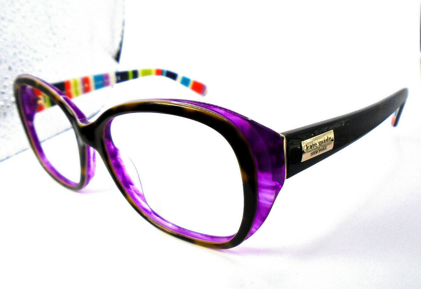 Kate Spade HILDE/P/S X72P Tortoise/Purple 5418135 Sunglasses Frames