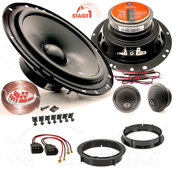 JBL Lautsprecher FüR VW Tiguan I / 1 2007-2015 TüR Heck Hinten 2-Wege 200W #B80J-image