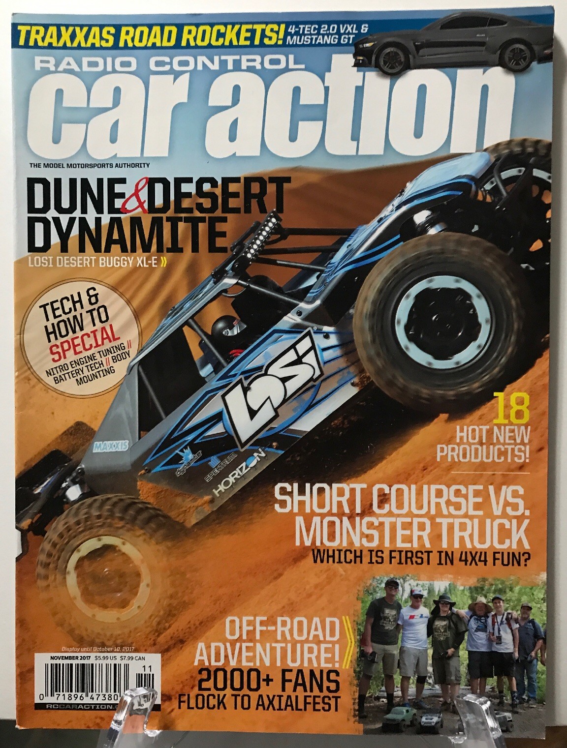Radio Control RC Car Action Dune Desert Tech How To Spec Nov 2017 FREE SHIPPING
