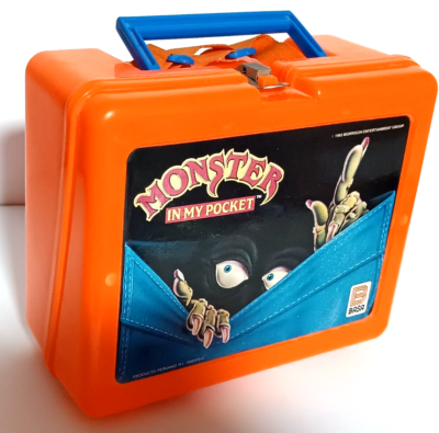 MONSTER IN MY POCKET - LUNCH BOX SERIE 1 PERU VINTAGE 1993 BASA