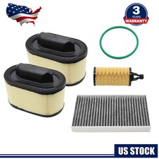 For Maserati Ghibli Levante 3.0L 2014-2020 Air Filte Oil Filter Set