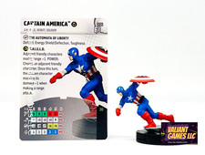 Marvel Heroclix Captain America 006 w/ Card Avengers 60th Anniversary