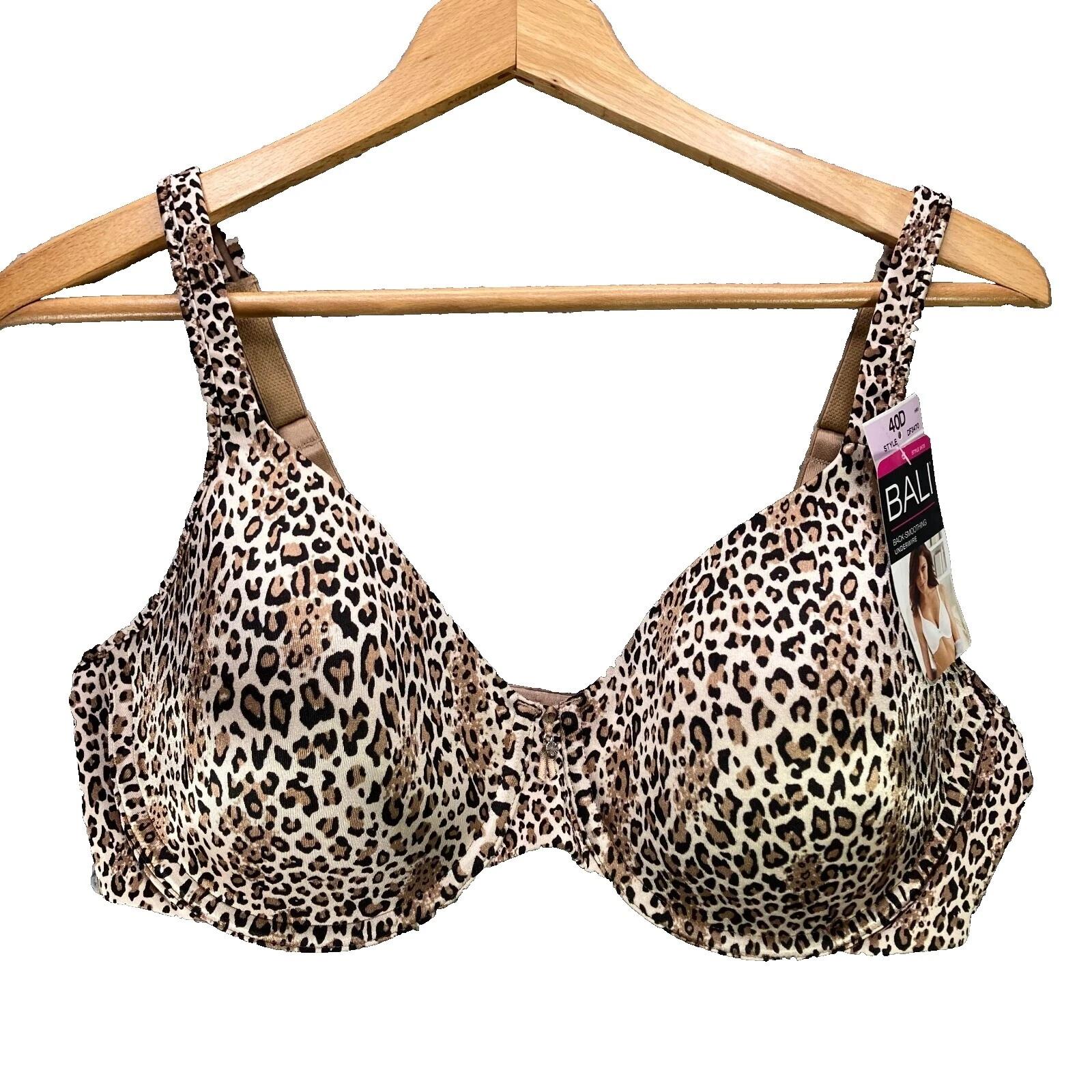 Brasieres y Estampado Animal Bali Bra Sets para Mujeres