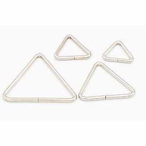 Chrome Triangle Anneau Métallique Boucle Sac à main triangulaire Loop Hoop toile 