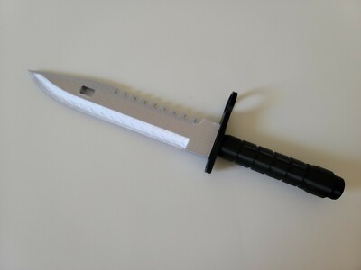 3D Printed M9 BAYONET Knife Counter Strike: Global Offensive 10.5  Plastic Model