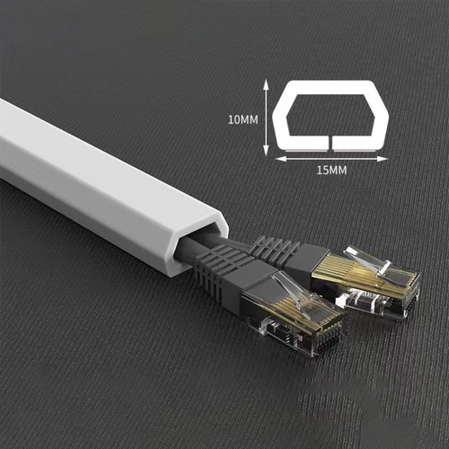 Household Cable Sleeve Soft Rubber Trunking Self Adhesive Wall Cord Cover Sleeve - 第 13/13 張圖片