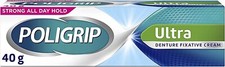 Poligrip Ultra Denture Fixative Cream Polygrip Zinc Free 40g Mint Flavor Cream