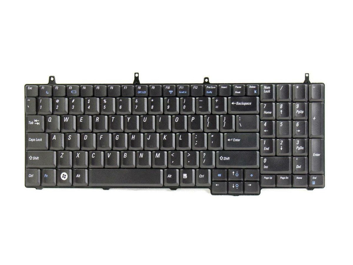 Tastiera Russa (Cyrillic) Originale Dell Per Vostro 1710/1720 - Modello J720D, Colore Nero