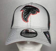 New Era NFL Atlanta Falcons 2-Tone Sided 39THIRTY Stretch Fit Hat, New, M-L