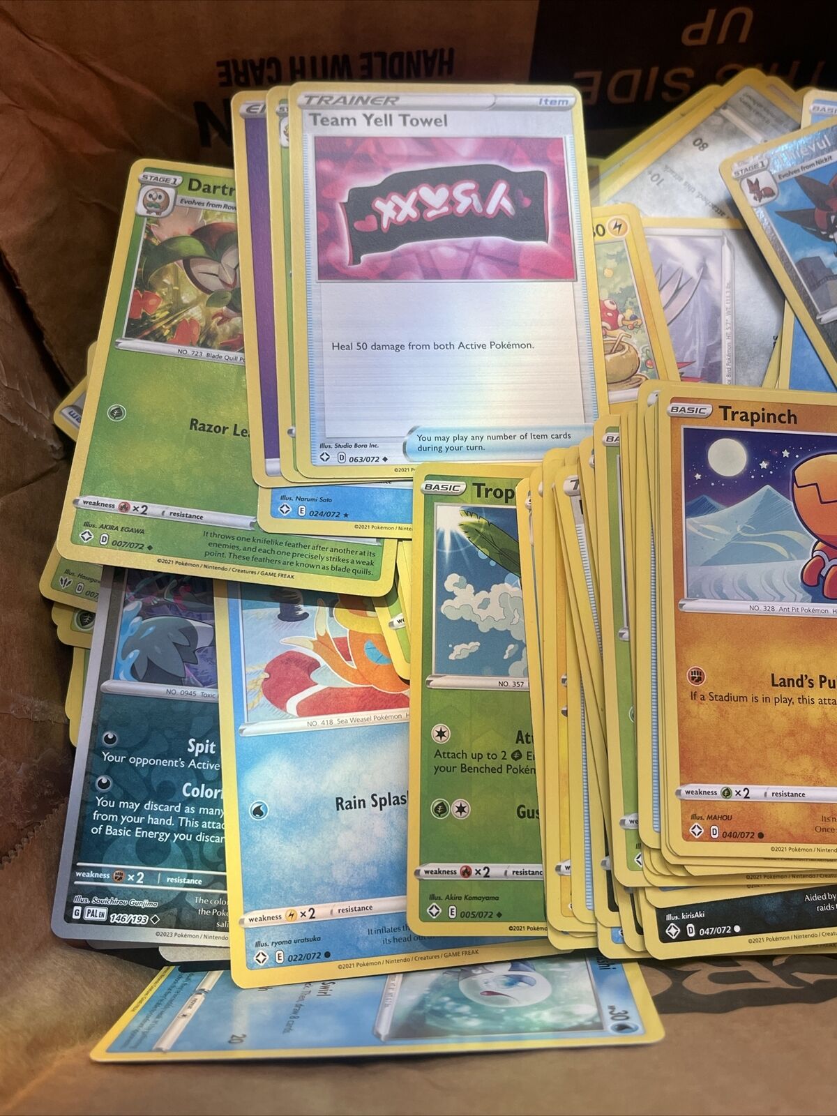 pokemon cards lot 100