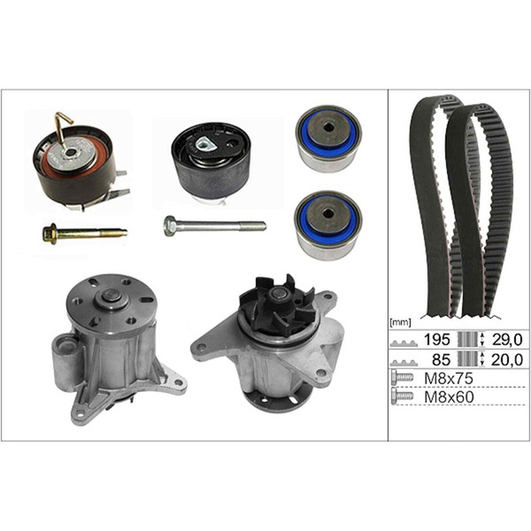 INA Steuersatz Land Rover 2.7TD Kpl. MIT Pumpe-image