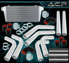 8pcs Diy Mandrel Bent Piping Pipe Kit Fmic Aluminum Turbo Intercooler Assembly