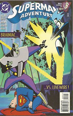 SUPERMAN ANIMATED ADVENTURES #23 (SECOND LIVEWIRE APPEARANCE) Back Issue (S)