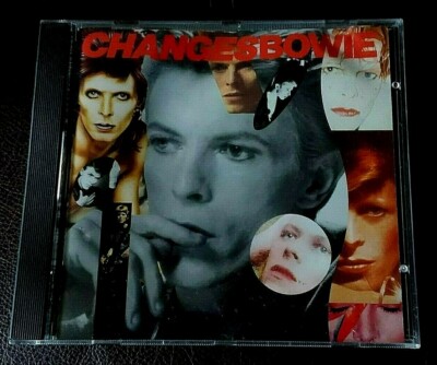 CHANGESBOWIE // DAVID BOWIE 1990 RYKO CD 20171 w/Space Oddity, Changes, Heroes 
