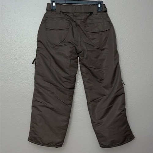 Iceburg Insulated Pants Girls Sz M10/12 Brown Snow Ski - Picture 9 of 12