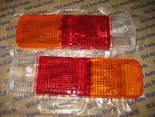 Toyota Land Cruiser FJ40 BJ40 Left and Right Tail Light Lens Set OEM 1973-1980