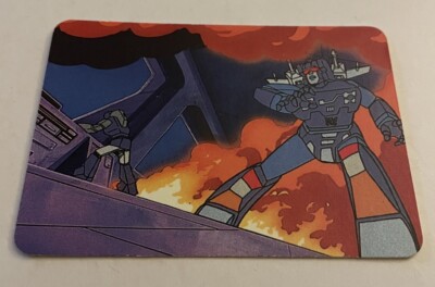 Vintage 1985 Hasbro Transformers Trading Cards Series 1 Autobots Decepticon #134