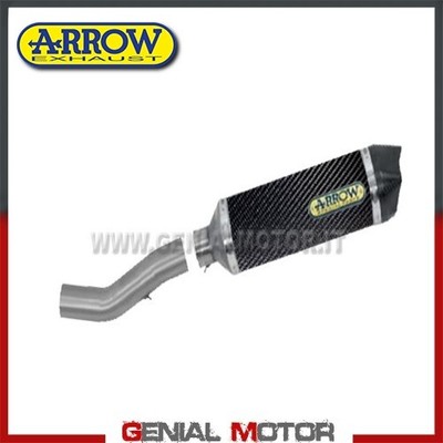 2014 Ducati Monster 1200 Arrow R. Tech Carbon Arrow Exhaust Terminal + Racc > 2015
