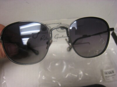 Robert Graham SUNGLASSES Frame ROB MILO in GUNMETAL 51-20  display picture 1