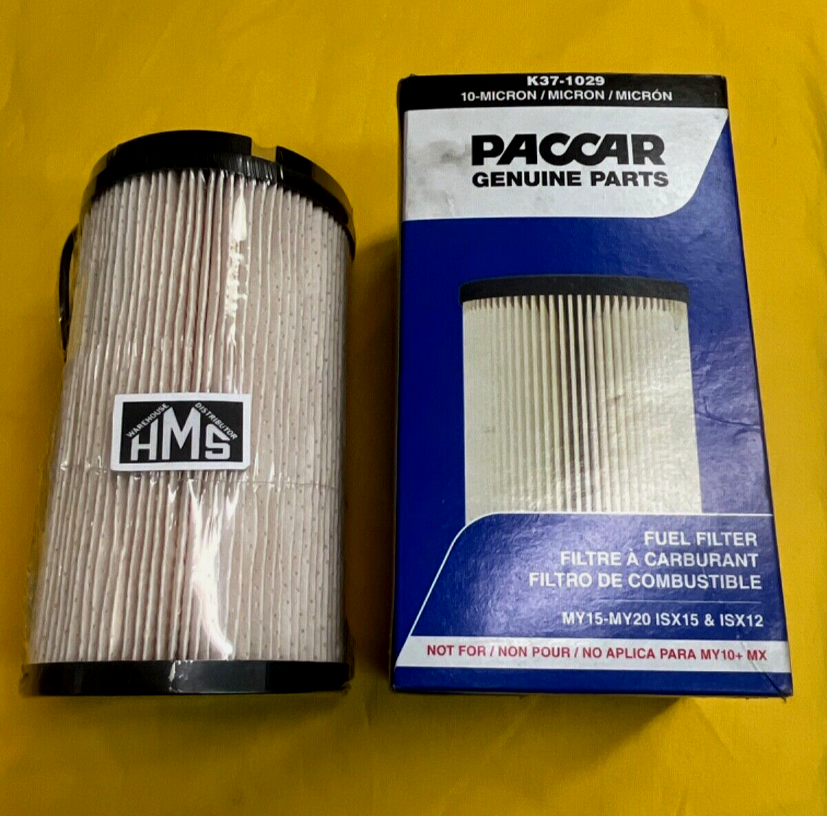 K37-1029 OEM PACCAR Genuine Fuel Filter For Kenworth & Peterbilt