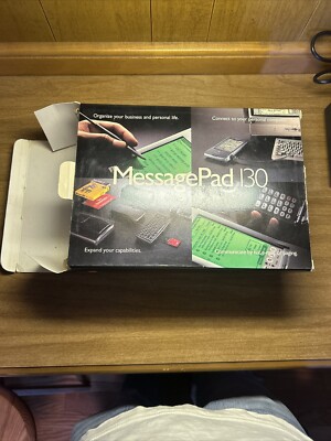 Apple Newton MessagePad 130 - Original Box & More Accessories READ