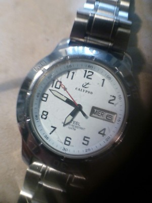 Calipso Divers, by Lotus collection wr 100m quartz, exclusive steel quality