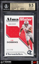 POP 1: J.K. Dobbins BGS 9.5: 2020 Chronicles DP Alma Mater Materials Gisto /299
