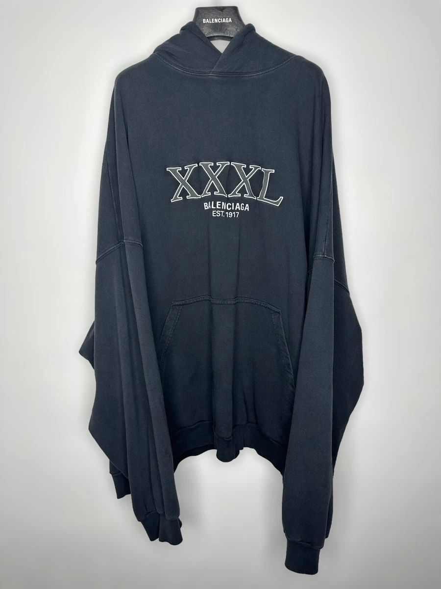 Balenciaga Winter 22 XXXL Hoodie Kanye Demna | eBay