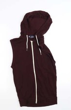 Topman Womens Purple Gilet Jacket Size Xs