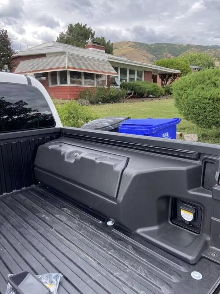 Tacoma bed cheap storage box