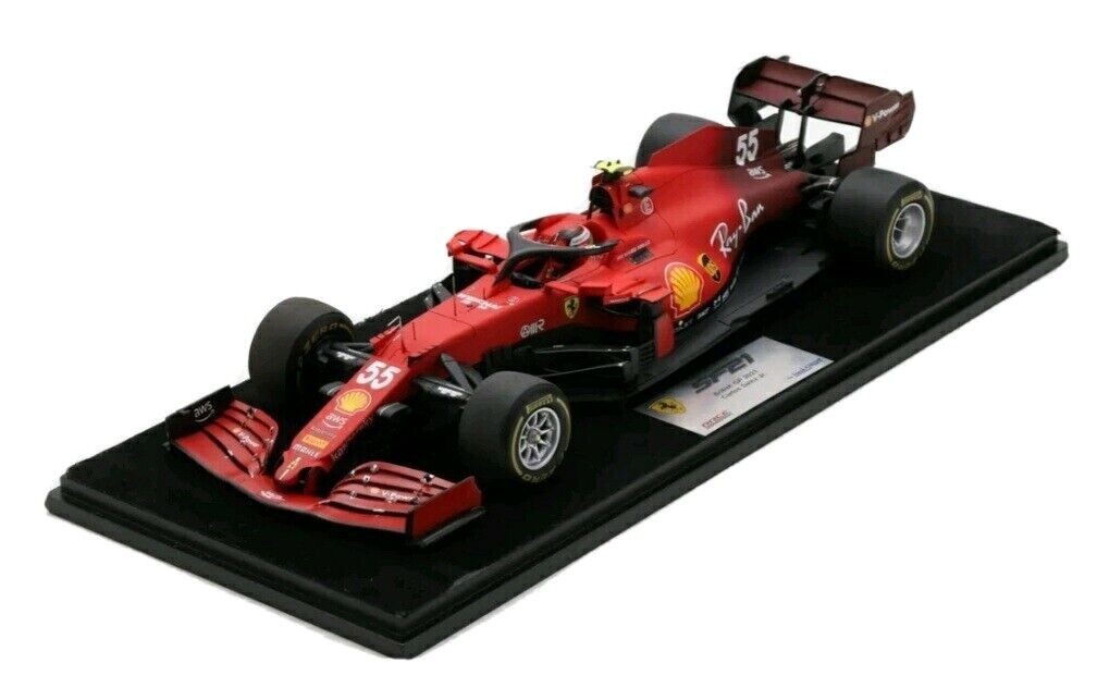 Ferrari SF21 Looksmart 1/18 miniature haut de gamme de collection en résine rouge