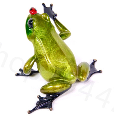 TIM COTTERILL - Frogman Frog & Ladybug 388/5000 Beautiful Green Black Red Gift