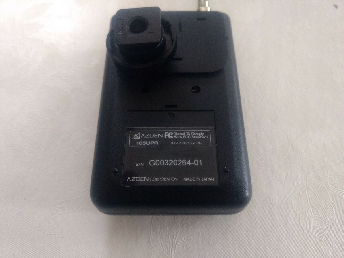 Azden 105UPR Wireless Microphone Receiver UHF 566.25 Azden 105UPR Wireless Microphone Receiver UHF 566.25