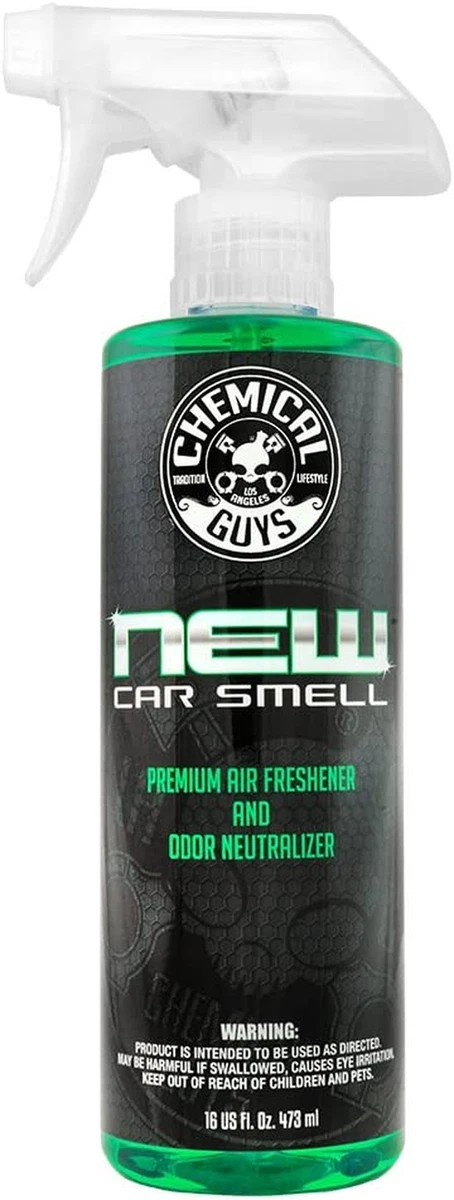 Chemical Guys New Car Smell Scent Air Freshener Odor Eliminator Spray 16oz  473ml