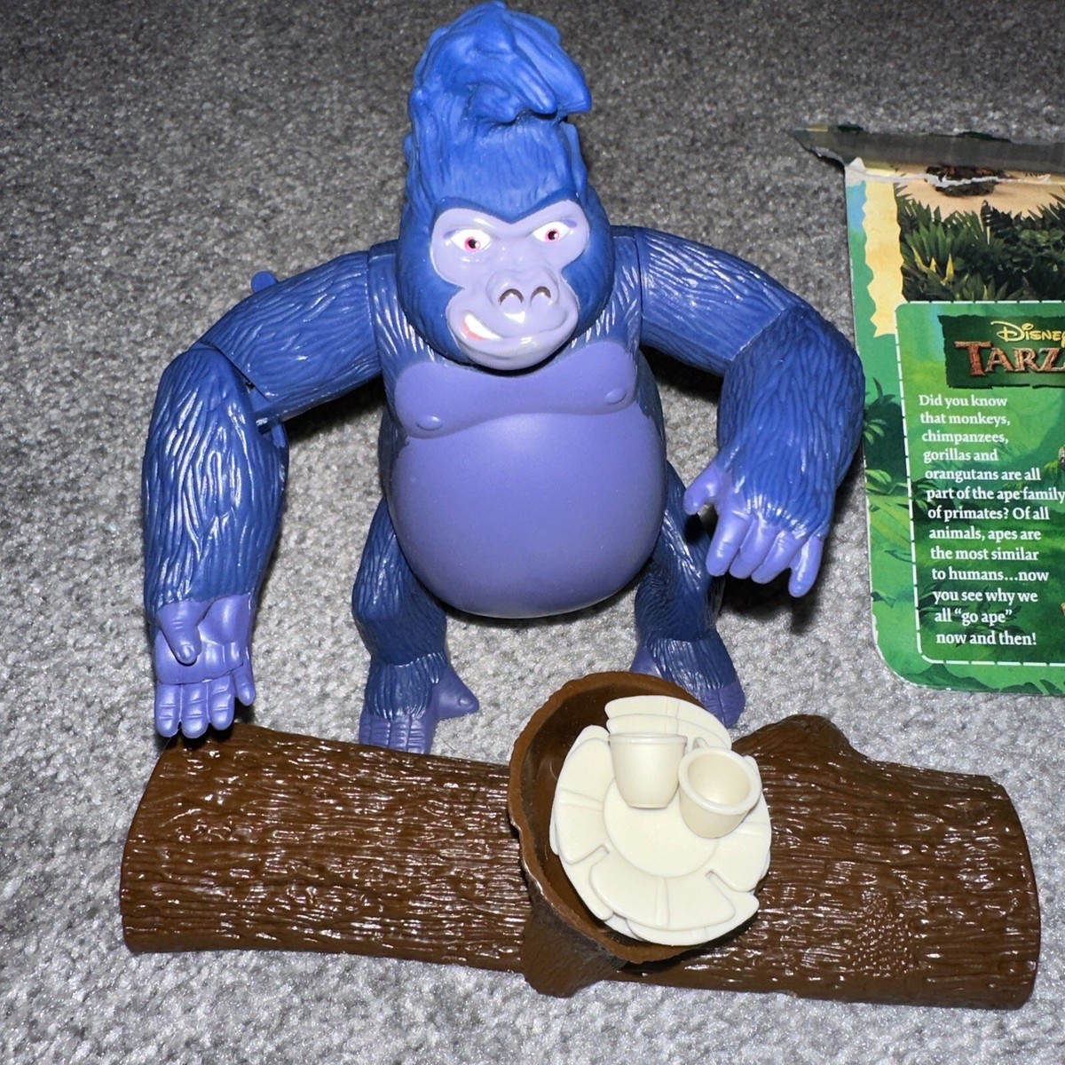 DISNEY'S TARZAN 1999 FLIPPIN' TERK TOY MIB MATTEL | eBay