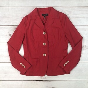 petite red blazer