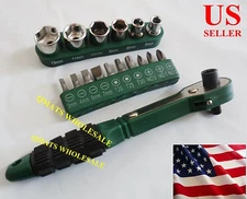 16 PCS Nut Drivers & Screw Bit Screwdriver SET with Handle Wrench WHOLESALE