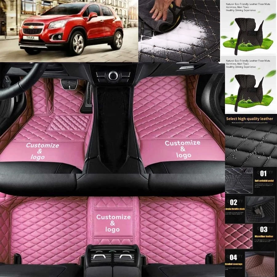 For Chevrolet Trax Car Floor Mats Luxury Waterproof Pads Liner Auto Rug - Image 2 of 4
