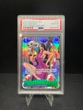 2024 Japanese One Piece Boa Hancock OP07-051 Manga Alt Art PSA 10 Gem Mint