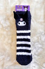 Sanrio Kuromi Fuzzy Socks Plush Slipper Socks Japan Exclusive Cute Gift