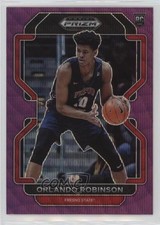 2022-23 Panini Prizm Draft Picks Purple Wave Prizm Orlando Robinson #66 0tp1