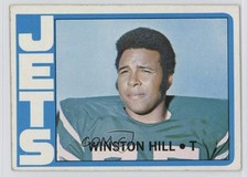 1972 Topps High # Winston Hill #295 HOF 12p5