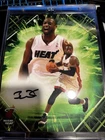 Dwayne Wade On Card Auto /99 NBA Emanate 8x10 Miami Heat Fanatics COA