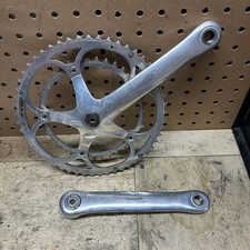 Guarnitura Vintage Campagnolo C Record 53/39 Denti 180mm pedivelle Italia Doppia Strada