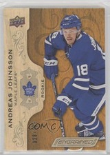 2018-19 Upper Deck Engrained Rookies 28/299 Andreas Johnsson #58 4f5
