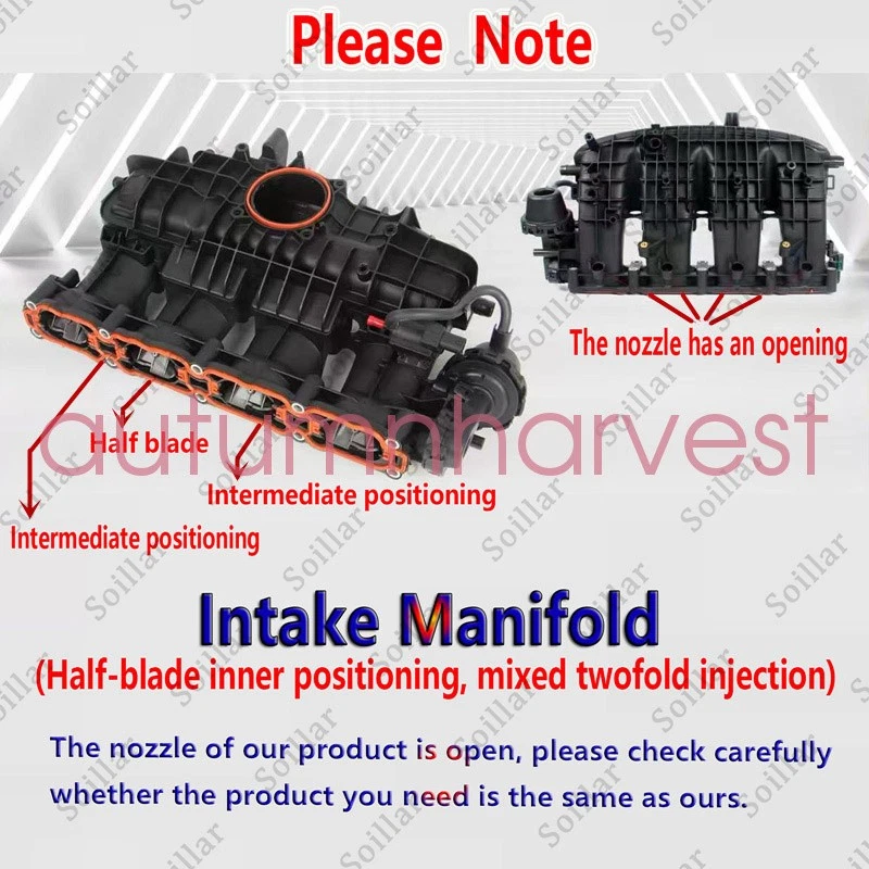 Intake Manifold For Volkswagen Golf R 15-2018 Arteon 19-2021 2.0L TSI 06L133201N - Image 2 of 4