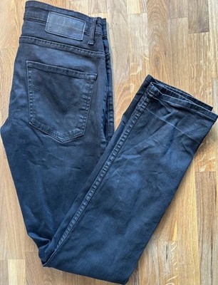 Calvin Klein Jeans Slim Fit Herren Jeans Schwarz Denim Größe 32