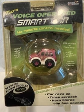 Micro Voice Operated Smart Car From Smart Planet With Instructions, New